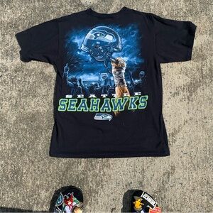 Vintage Seattle Seahawks Graphic Tee